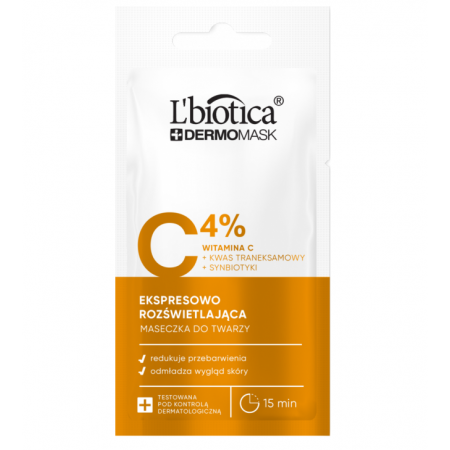 L'Biotica Dermomask Maseczka do twarzy ekspresowo