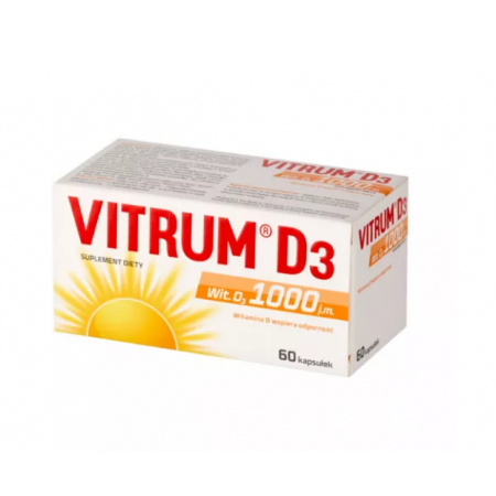 Vitrum D3 1000 kapsułki - 60 kaps.