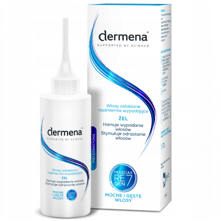 Dermena Hair Care, żel hamujący wypadanie włosów, 150 ml