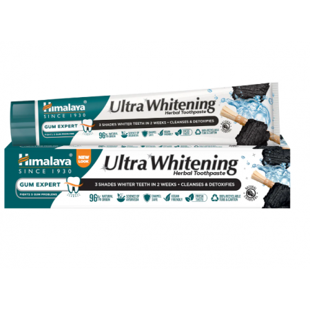Himalaya Gum Expert Ultra Whitening Pasta do zębów ziołowa - -