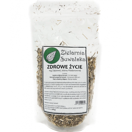 Zielarnia Suwalska - Zdrowe życie wg.Jeleny Fiordorownej 200g.