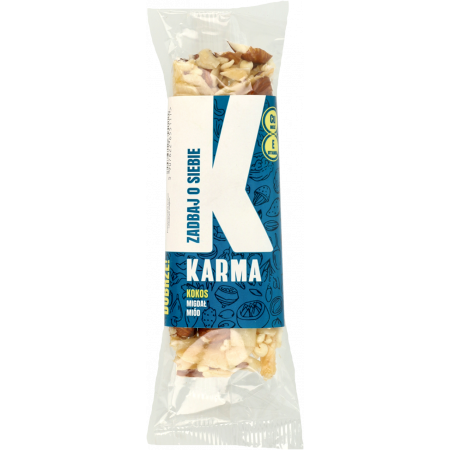 Baton ZADBAJ O SIEBIE Kokos, migdał, miód 35g KARMA BARS_2