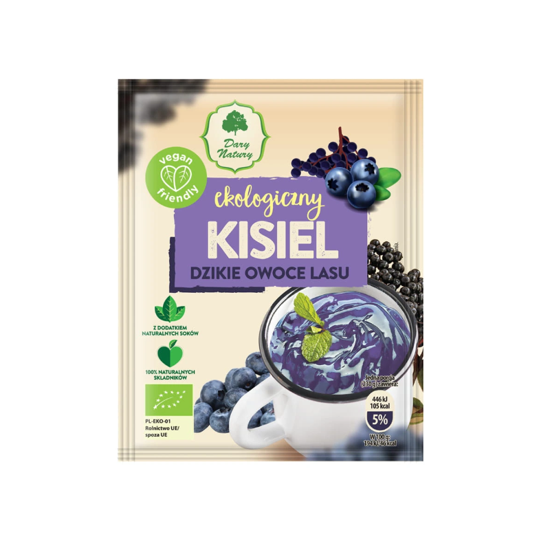 Dary Natury kisiel dziskie owoce lasu 30 g Dary Natury kisiel dziskie owoce lasu 30 g