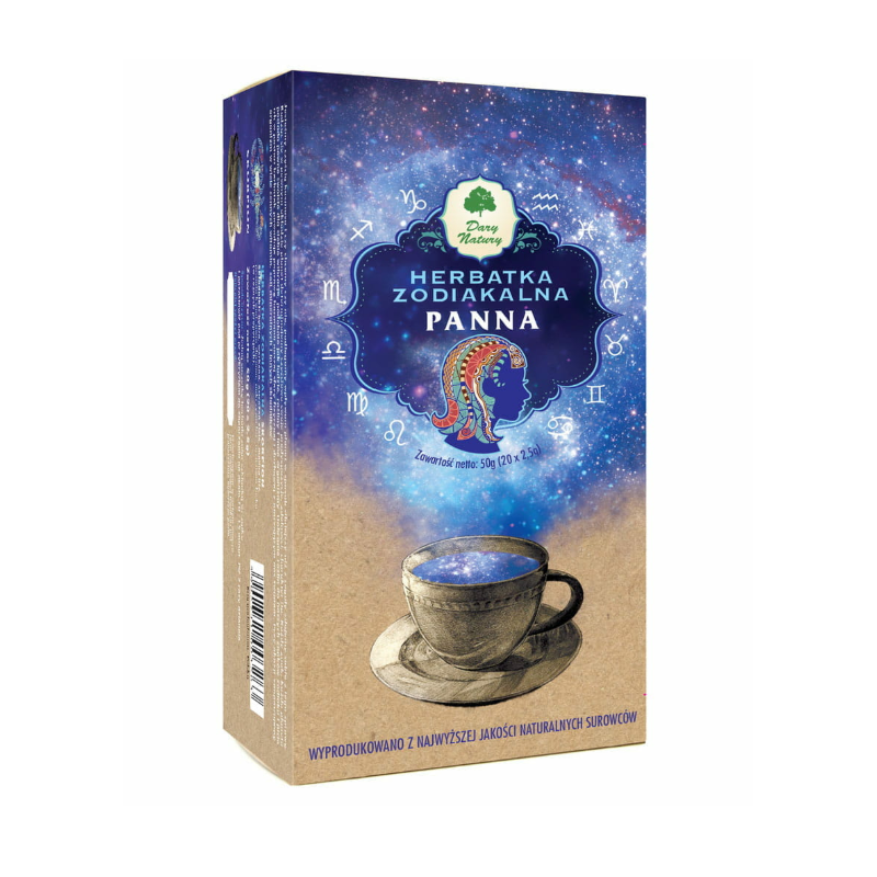 Dary Natury Herbatka zodiakalna Panna 50 g Dary Natury Herbatka zodiakalna Panna 50 g