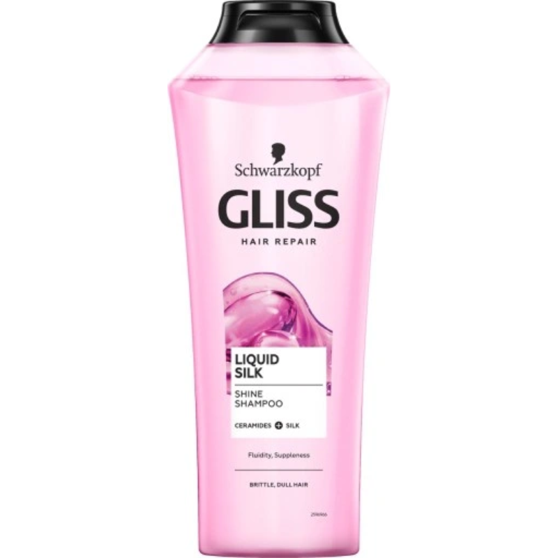 Gliss Kur Liquid Silk Szampon do Włosów Matowych i Łamliwych 400ML