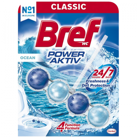 Bref Power Aktiv WC Kulki Ocean 50g_2