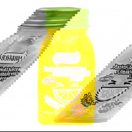 Drażetki odświeżające o smaku mandarynki i mięty z witaminą C 45 g – Dosfarm_2