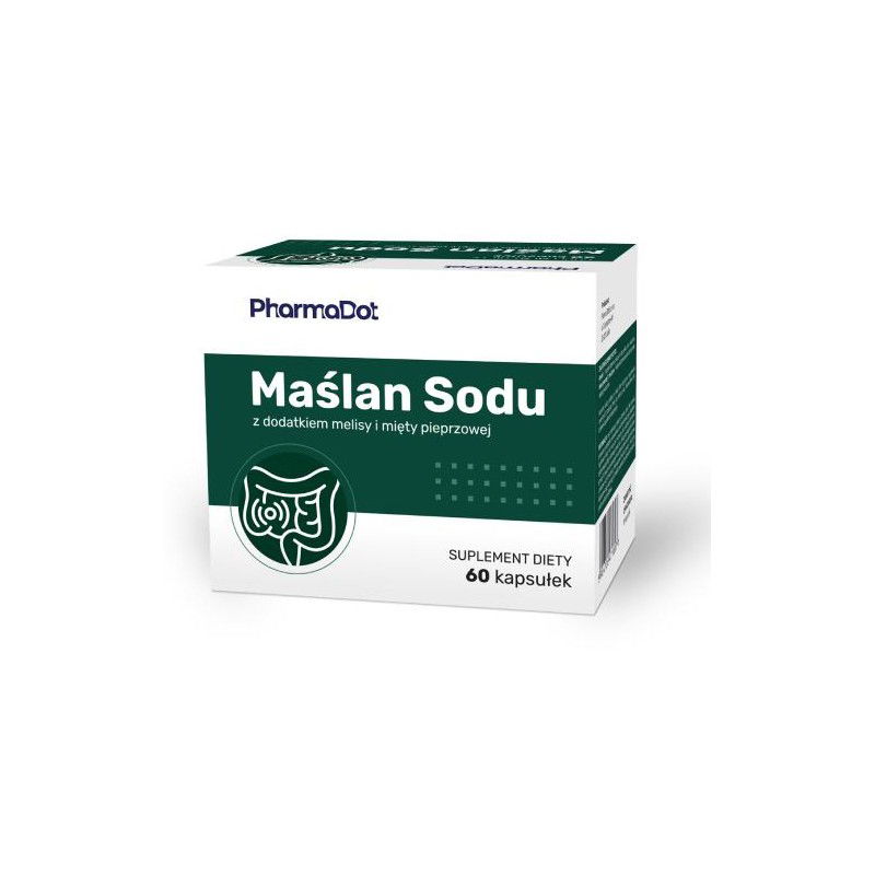 PharmaDot Maślan Sodu 60 kapsułek
