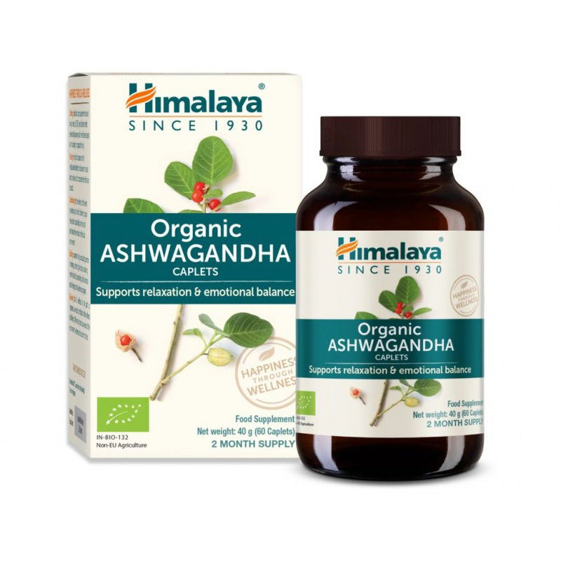 Ashwagandha Organic 60 kapletek Ashwagandha Organic 60 kapletek