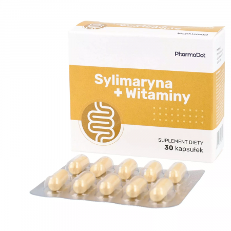 Pharma Dot Sylimaryna + Witaminy, 30kaps. Pharma Dot Sylimaryna + Witaminy, 30kaps._2