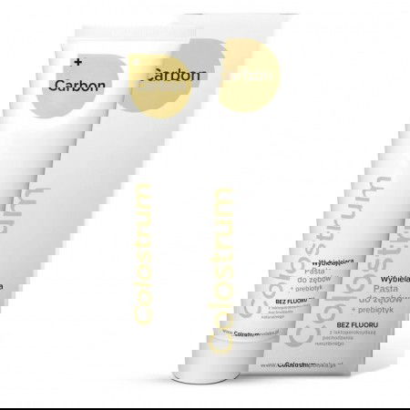 Colostrum CARBON Pasta wybielająca do zębów 75 ml Colostrum CARBON Pasta wybielająca do zębów 75 ml_2