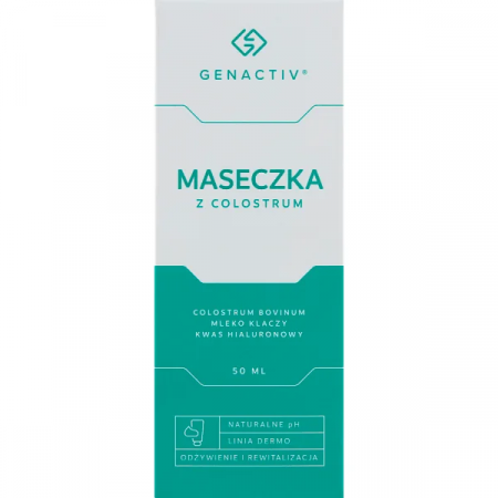 Ночная маска для лица Genactiv с молозивом, питательная, для зрелой кожи, 50 мл