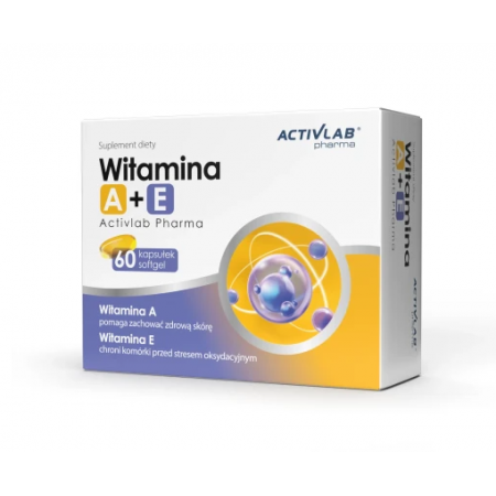 Activlab Witamina A+E 60 kaps Activlab Witamina A+E 60 kaps_2