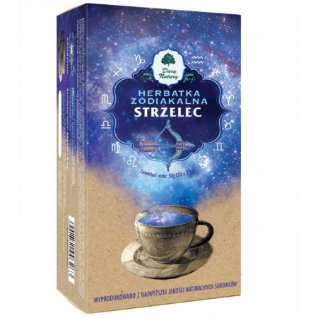 Dary Natury Herbatka zodiakalna strzelec 50 g Dary Natury Herbatka zodiakalna strzelec 50 g_2