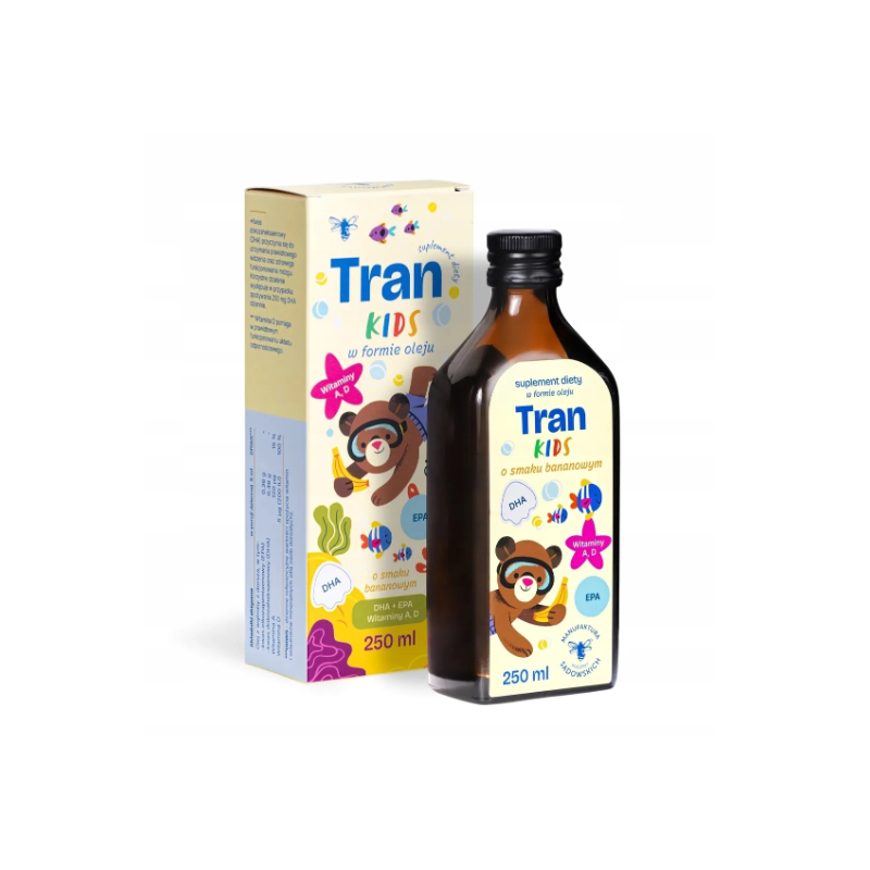 Manufaktura Sadowskich tran kids 250 ml Manufaktura Sadowskich tran kids 250 ml