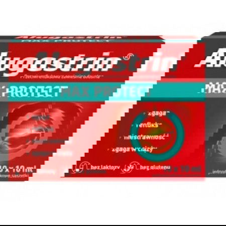 Alugastrin Max Protect, zawiesina doustna, 10 saszetek Alugastrin Max Protect, zawiesina doustna, 10 saszetek_2