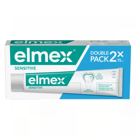 Elmex Sensitive, pasta do zębów, 2 x 75 ml Elmex Sensitive, pasta do zębów, 2 x 75 ml_2