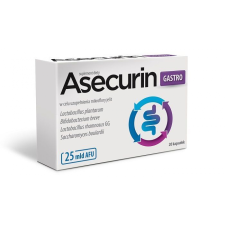 Asecurin Gastro, 20 kapsułek_2