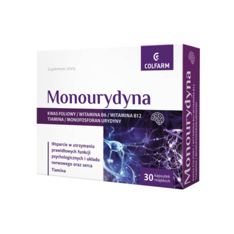 Monourydyna, 30 kapsułek miękkich