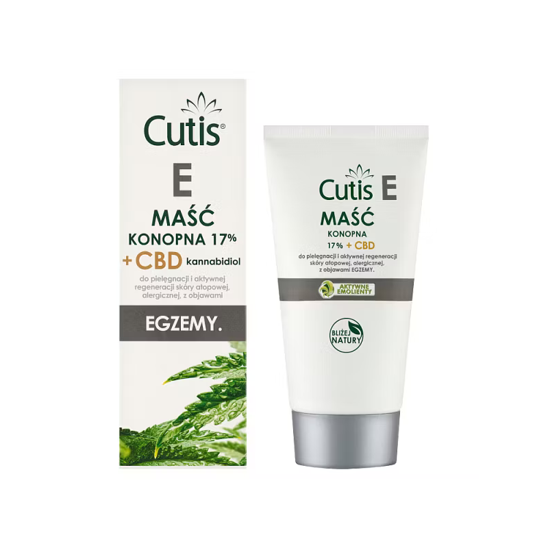 Cutis E, maść konopna 17% + CBD, 120 ml