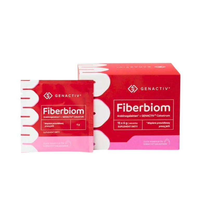 Genactiv Fibrebiom 15 sasz. x 6 g