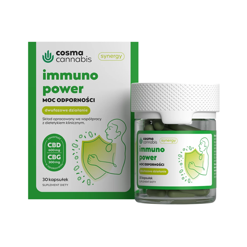 Cosma Cannabis Immuno Power, 30 Kapsułek
