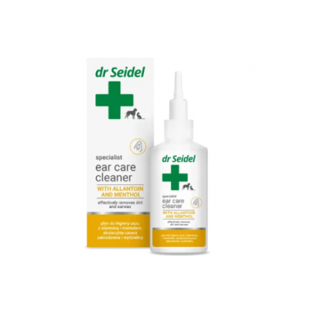 Dr seidel płyn do przemywania uszu psy i koty 75ml Dr seidel płyn do przemywania uszu psy i koty 75ml_2