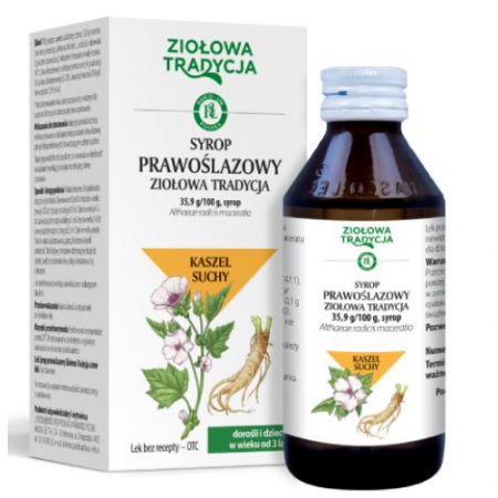 Syrop Prawoślazowy Ziołowa Tradycja syrop 35,5 g/100g 250 g_2