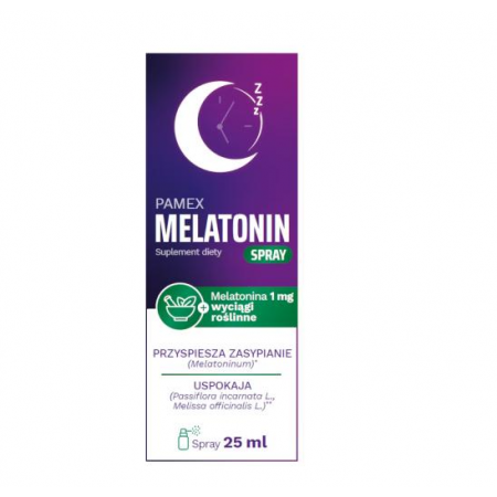 Melatonin Spray Pamex spray - 25 ml Melatonin Spray Pamex spray - 25 ml_2