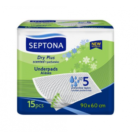SEPTONA DRY PLUS Podkłady zapachowe - - 15 szt.