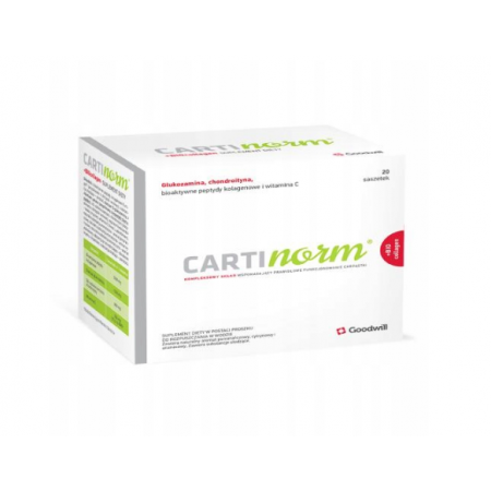 Cartinorm + Biocollagen saszetka - 20 sasz. po 10 g