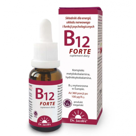 Dr. Jacob'S Witamina B12 FORTE krople 20ml