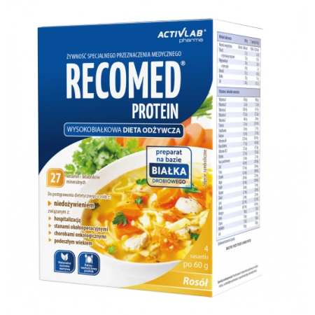 Recomed protein rosół 4 x 60 g