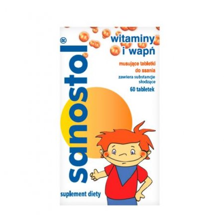 Sanostol tabletki musujące - 60 tabl.