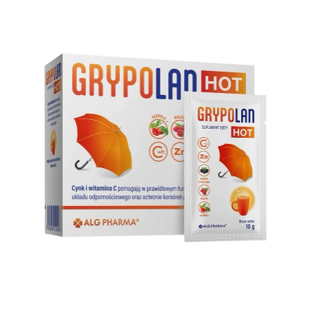 Grypolan Hot proszek do sporządzania roztworu doustnego - 10
