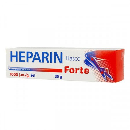 Heparin Hasco Forte, żylaki żel, 35 g