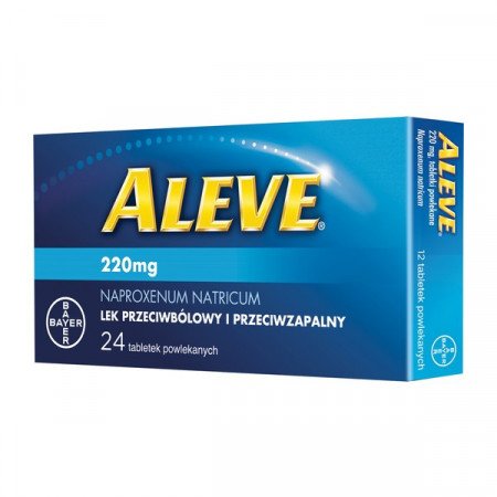 Aleve 220 mg 24 tabletek powlekanych