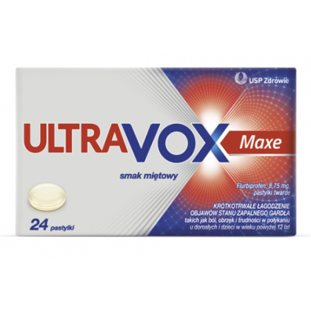 Ultravox Maxe, smak miętowy 24 pastylki