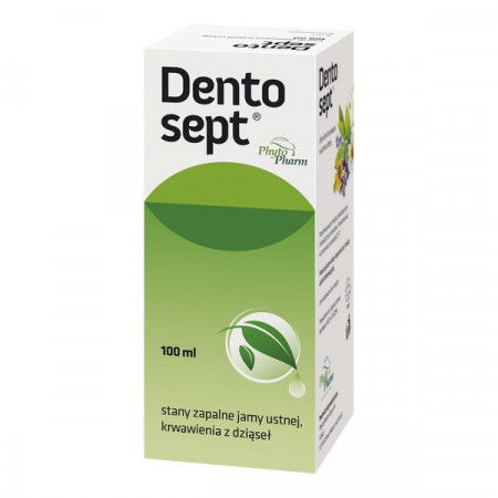 Dentosept, płyn do stosowania w jamie ustnej, 100 ml, afty