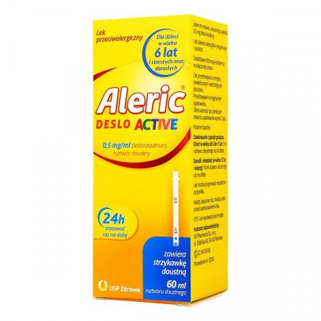 Aleric Deslo Active (Aleric Deslo), 0,5mg/ml, roztwór doustny