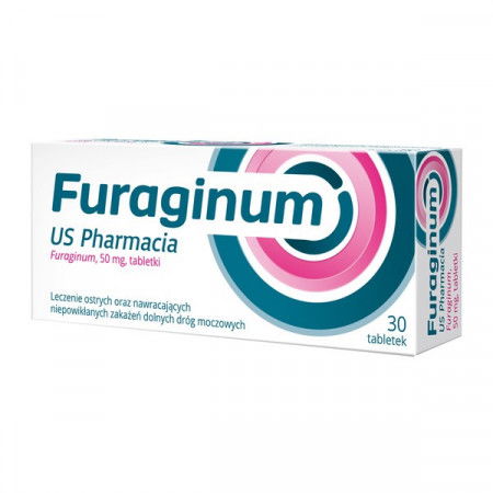 Furaginum US Pharmacia, 50 mg, 30 tabletek