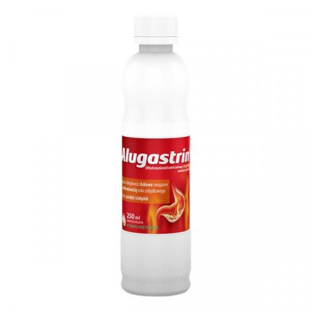 Alugastrin, zawiesina doustna, 250 ml, zgaga