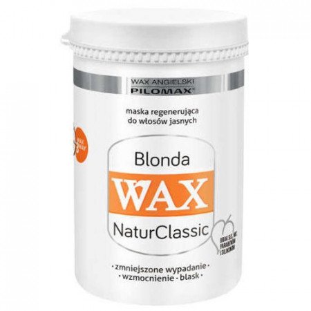 WAX BLONDA maska regenerująca włosy suche i zniszczone jasne