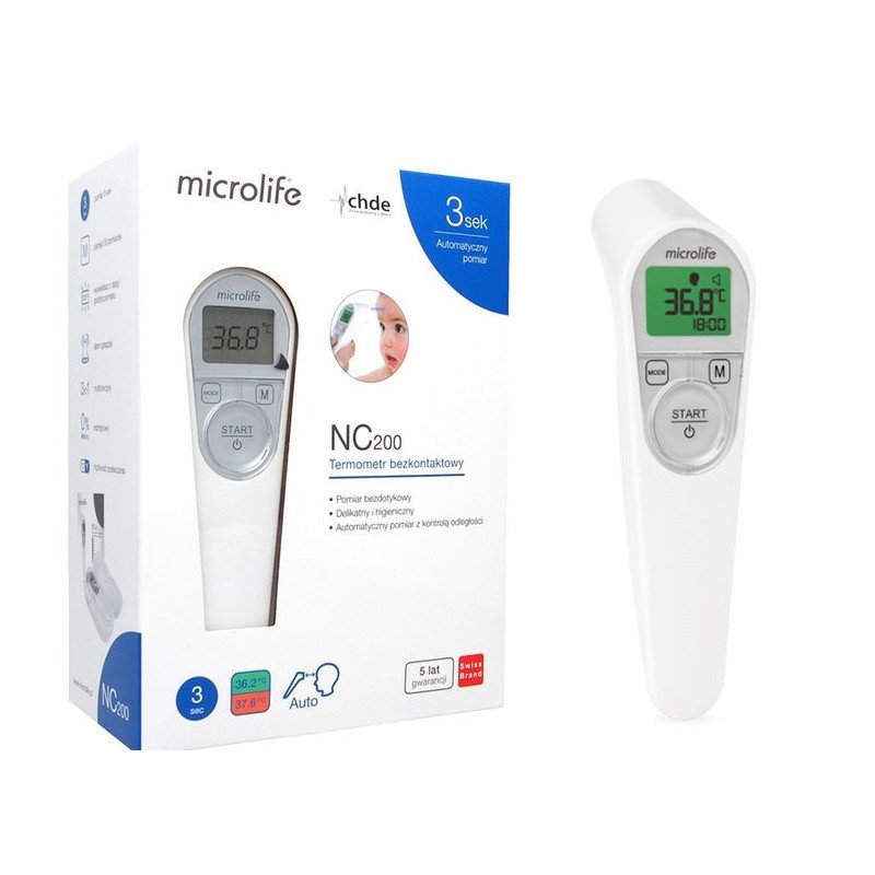 Stewart island Want to difficult Termometr Microlife NC 200 elektroniczny - cena | Apteka internetowa Puls