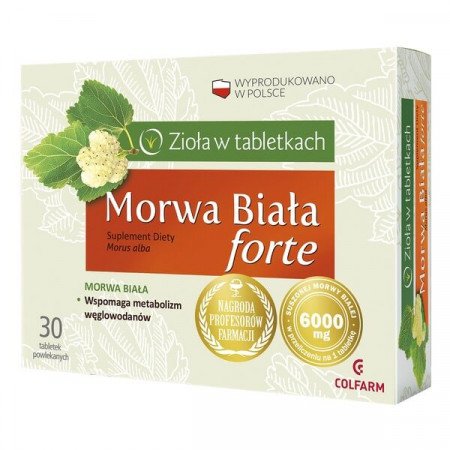 Morwa Biała Forte, tabletki, 30 szt.