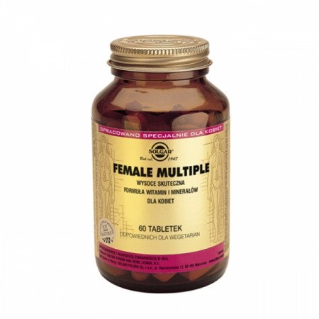 SOLGAR Female Multiple witaminy i minerały dla kobiet 60