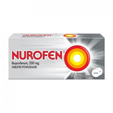 Nurofen ibuprofen 0.2 g 12 tabl.pow.