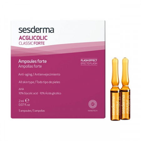 Sesderma Acglicolic Classic, ampułki forte, preparat, 2 ml