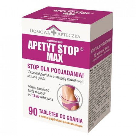 Domowa Apteczka Apetyt Stop Max 90 tabletek