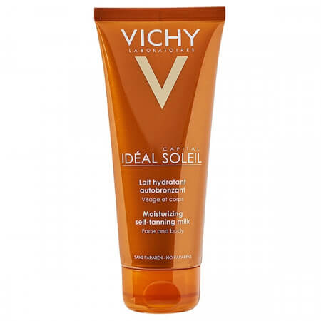 VICHY IDEAL SOLEIL mleczko brązujące- samoopalacz krem 100ml